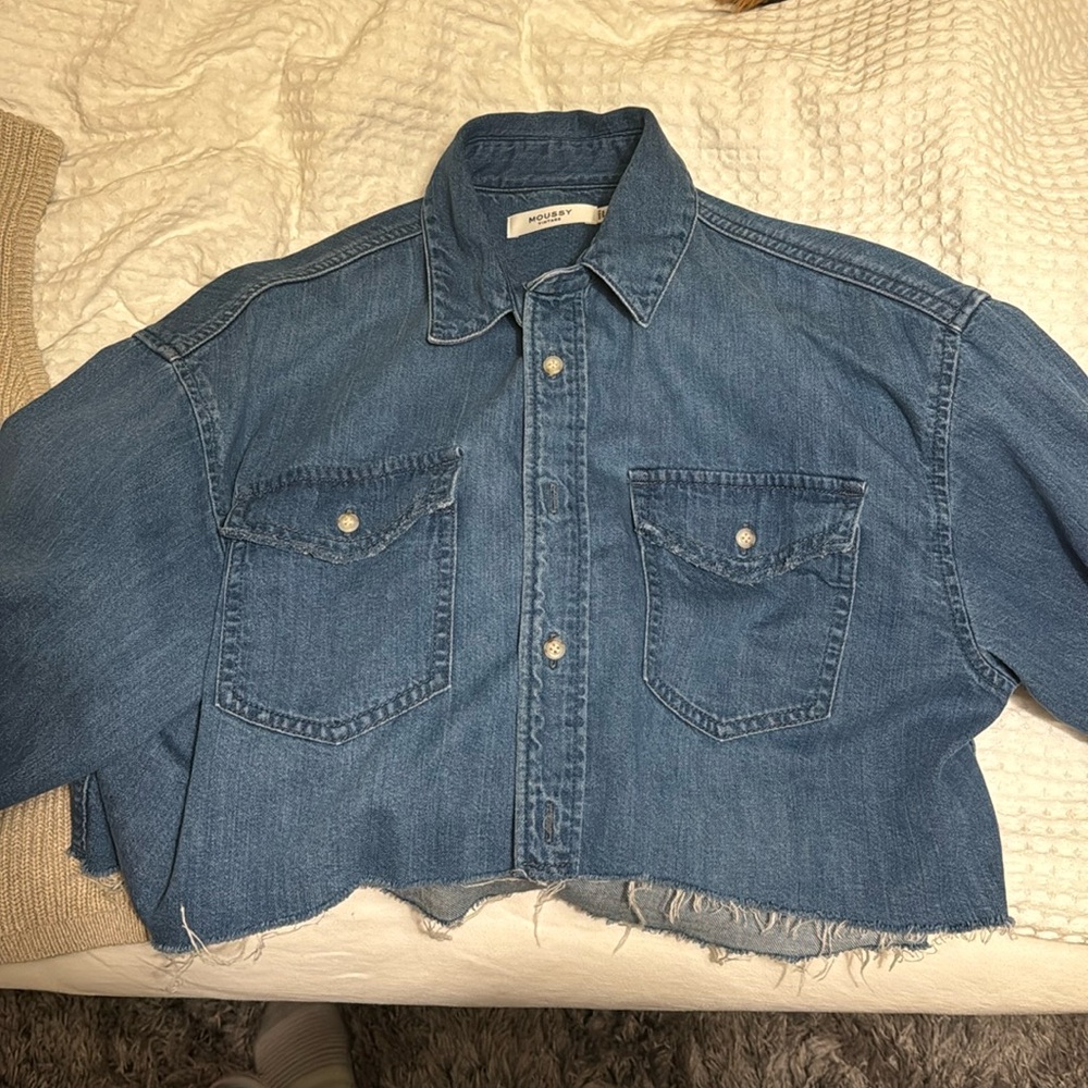Cropped Jean Jacket